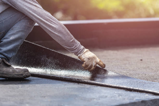 Professional Crawl Space Encapsulation technician working in Colton, OH